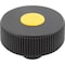 Kipp Knurled Wheels components in steel, with bushing, Style H, metric K0260.41067 - alternate 1